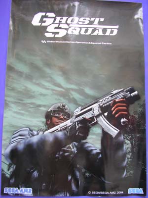GHOST SQUADのロケテポスター